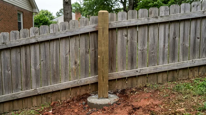 Fence Post Repair & Replacement Richmond